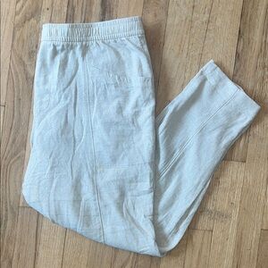 Old Navy Women's Light Beige/Natural Cropped Ankle Pants